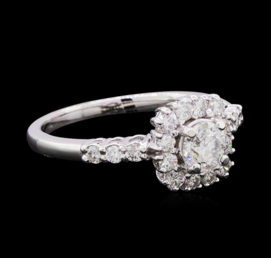 0.98 ctw Diamond Ring - 14KT White Gold