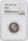 1883 Kingdom of Hawaii Quarter Coin NGC MS61