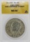 1953 Cuba Centennial of Marti Peso Coin ANACS MS60