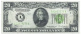 1934 $20 Federal Reserve Note - Boston