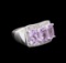 Crayola 2.10 ctw Pink Amethyst and White Sapphire Ring - .925 Silver