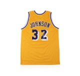 PSA Certified Magic Johnson Autographed Basketball Jersey