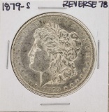 1879-S Reverse 78 $1 Morgan Silver Dollar Coin