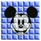 8-Bit Block Mickey (Blue) by Loveless, Tennessee