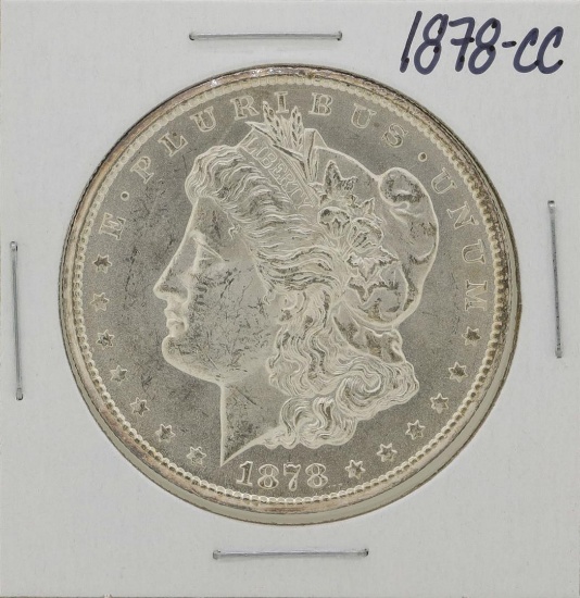 1878-CC $1 Morgan Silver Dollar Coin