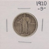 1920-S Standing Liberty Quarter Coin