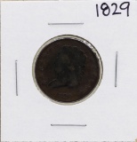 1829 Draped Bust Half Cent Coin