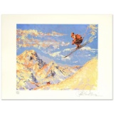 The Sunset Skier by Henrie (1932-1999)