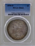 1890-O $1 Morgan Silver Dollar Coin NGC MS63