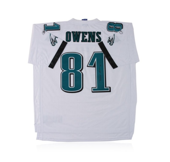 Philadelphia Eagles Terrell Owens Autographed Jersey