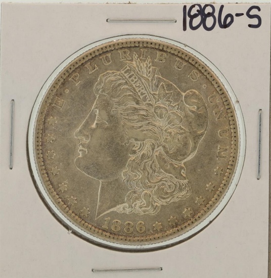 1886-S $1 Morgan Silver Dollar Coin