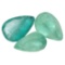 4.87 ctw Pear Mixed Emerald Parcel