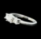 1.00 ctw Diamond Ring - Platinum