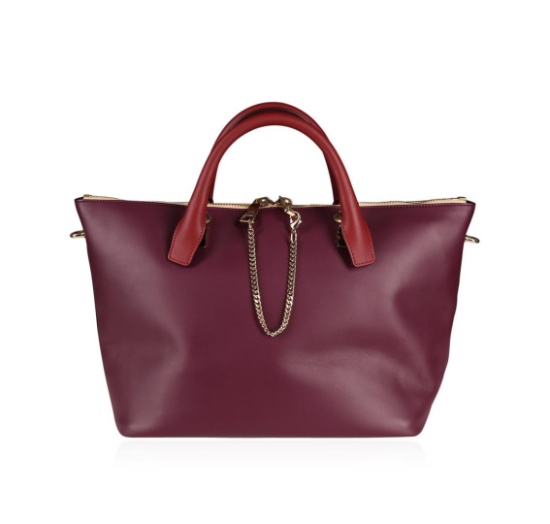 Chloe Baylee Crimson and Fig Crossbody Tote Bag