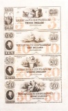 Union Bank of New London Connecticut Uncut Sheet of Notes