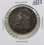 1833 Capped Bust Half Dollar Coin