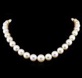 South Sea Cultured Pearl and Diamond Necklace