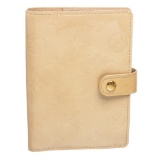 Louis Vuitton Beige Vernis Leather Small Agenda Cover