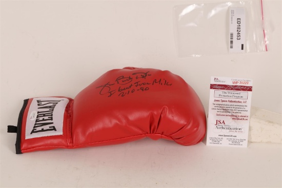 James "Buster" Douglas Autographed Glove