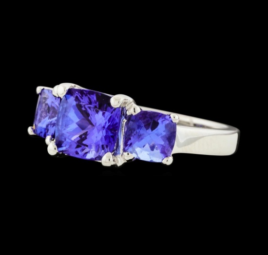 3.08 ctw Tanzanite Ring -  Platinum