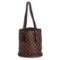 Louis Vuitton Damier Ebene Canvas Leather Bucket Marais PM Bag