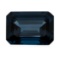 36.86 ct. Natural Emerald Cut London Blue Topaz