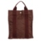 Hermes Brown Canvas Fourre Tout Cabas Tote Backpack