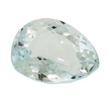 5.26 ct. Natural Pear Cut Aquamarine