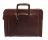 Coach Dark Brown Leather Vintage Briefcase