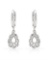 14k White Gold 0.33CTW Diamond Earring, (SI2/G)
