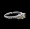 14KT White Gold 1.30 ctw Diamond Ring