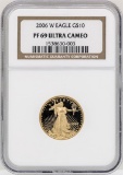 2006-W $10 Gold Eagle Gold Coin NGC PF69