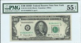 1950D $100 Federal Reserve Note New York PMG About Uncirculated 55EPQ