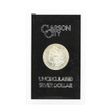 1885 Carson City Uncirculated Silver Dollar