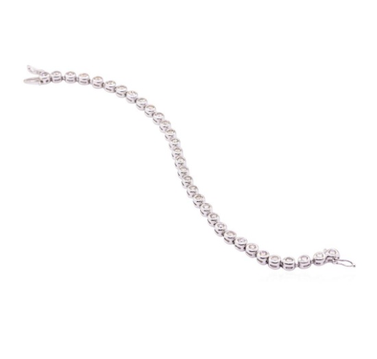 3.00 ctw Diamond Bracelet - 14KT White Gold