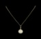 1.25 ctw Diamond Necklace - 14KT Yellow Gold