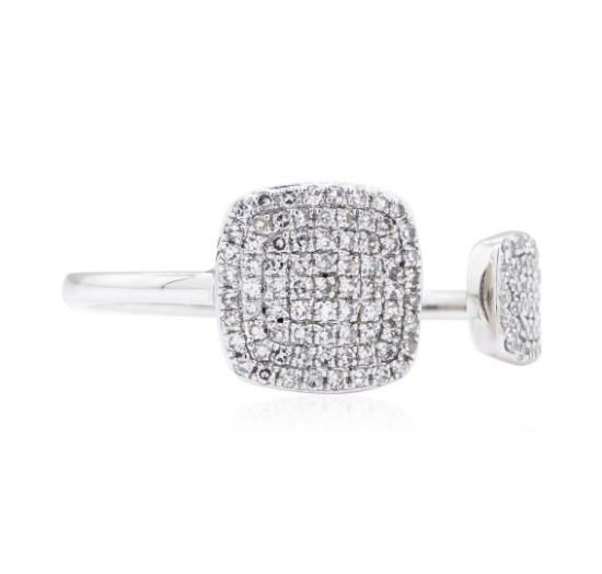 0.31 ctw Diamond Ring - 14KT White Gold