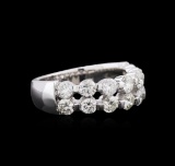 1.23 ctw Diamond Ring - 14KT White Gold