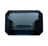 29.74 ct. Natural Emerald Cut London Blue Topaz