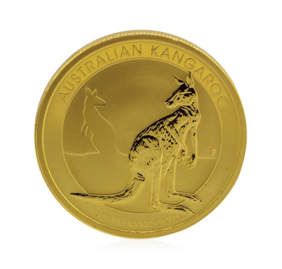 2016 AU$100 Queen Elizabeth Australian Kangaroo Coin
