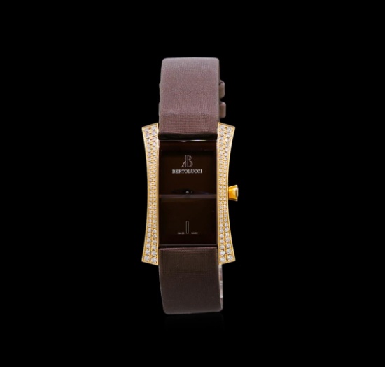 Bertolucci 18KT Rose Gold Diamond Watch