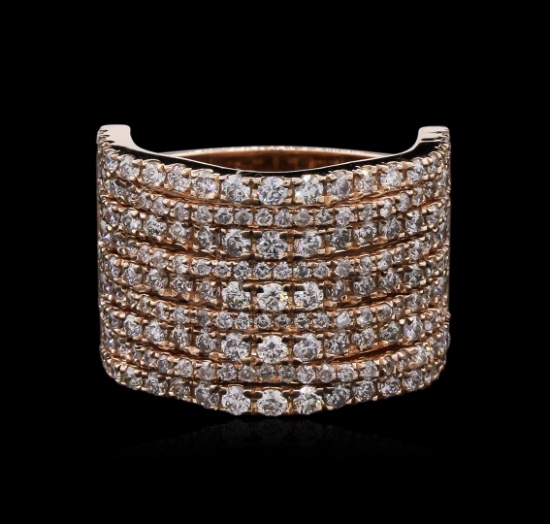 2.36 ctw Diamond Ring - 14KT Rose Gold