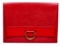 Louis Vuitton Red Epi Leather Lena Clutch Bag