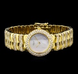 Chopard 18KT Yellow Gold 5.00 ctw Diamond Ladies Watch