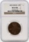 1802 Sweden 1/4 Skilling Coin NGC MS64BN