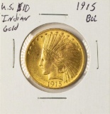 1915 $10 Indian Head Eagle Gold Coin