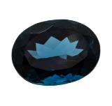 24.10 ct. Natural Oval Cut London Blue Topaz