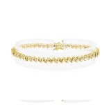 2.00 ctw Diamond Tennis Bracelet - 10KT Yellow Gold