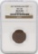 1877 Netherland Cent KM-100 NGC MS64 BN