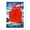 Red Rose Ship by Olbinski, Rafal